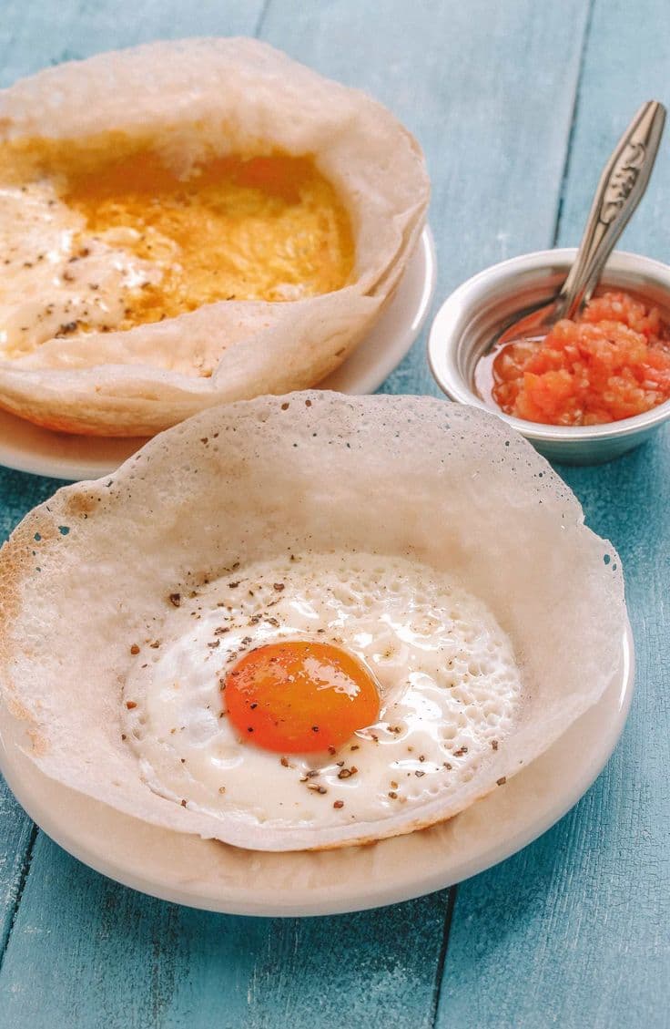 Egg hoppers by Aradana Caterers